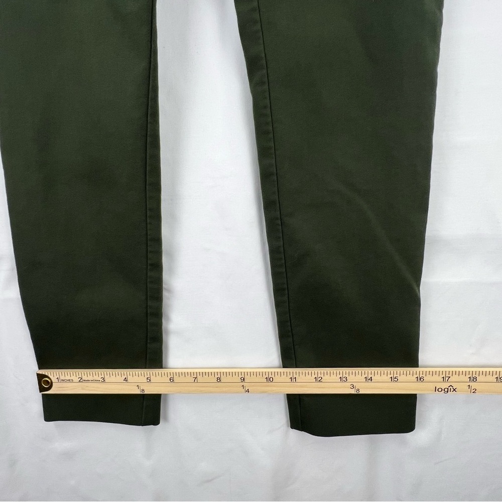 Loft - Women's Slacks - Size 00P - Dark Green - Skinny - Picture 5 of 11